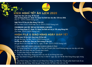 THÔNG BÁO: NGHỈ TẾT ÂM LỊCH 2020